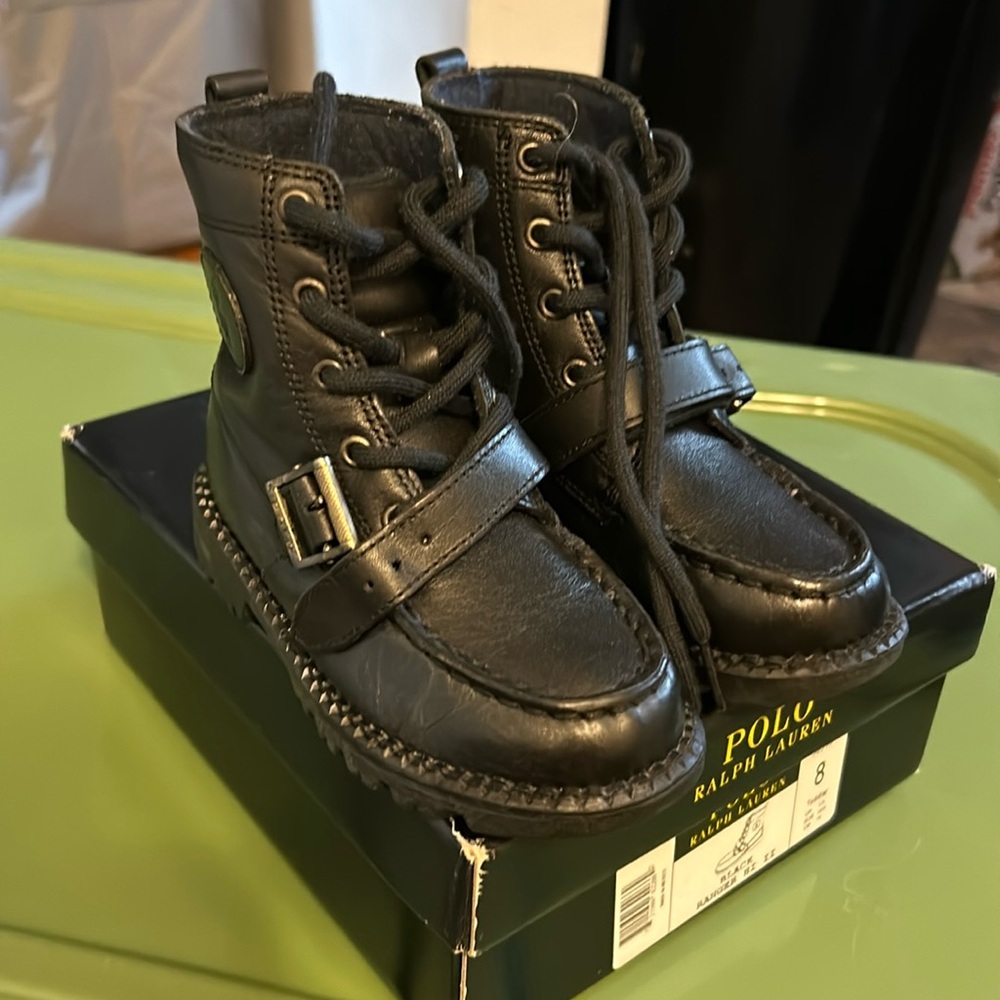 Brand New Kids polo boots